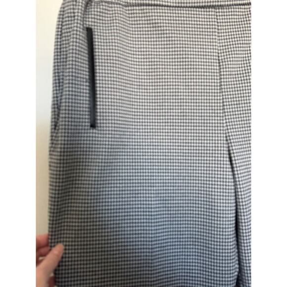 Nine West Career Pants Houndstooth Pointe Pant XL Y2k Elastic Waist High Waist - Picture 3 of 7